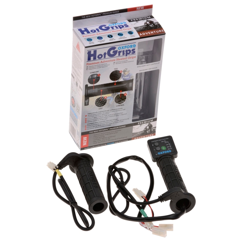 "Oxford Hotgrips Premium Adventure" šildomos rankenos
