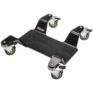 "Q-TECH Extra HD" mobiliojo stovo kilimėlis, juodas