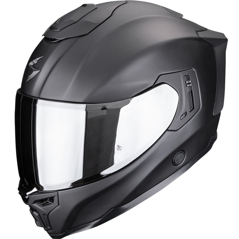 Integruotas motociklininko šalmas Scorpion EXO-1500 Air Solid matinės juodos spalvos