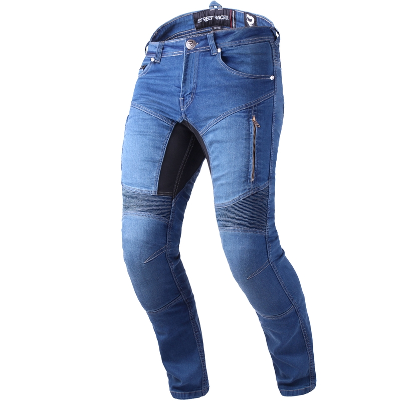 Street Racer Stretch II CE Blue Motociklininko džinsai