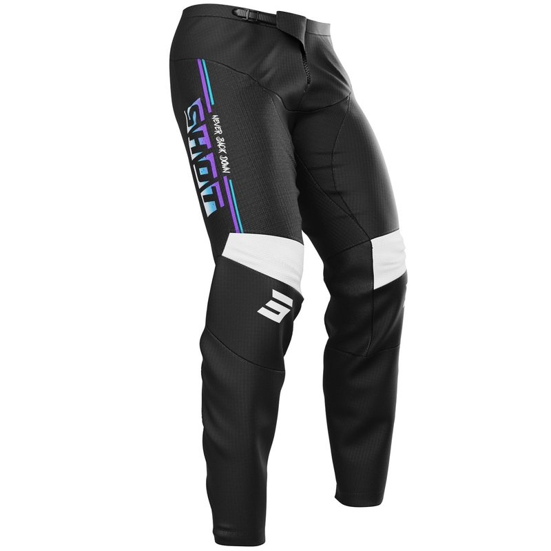 Motokroso kelnės Shot Devo Block Purple