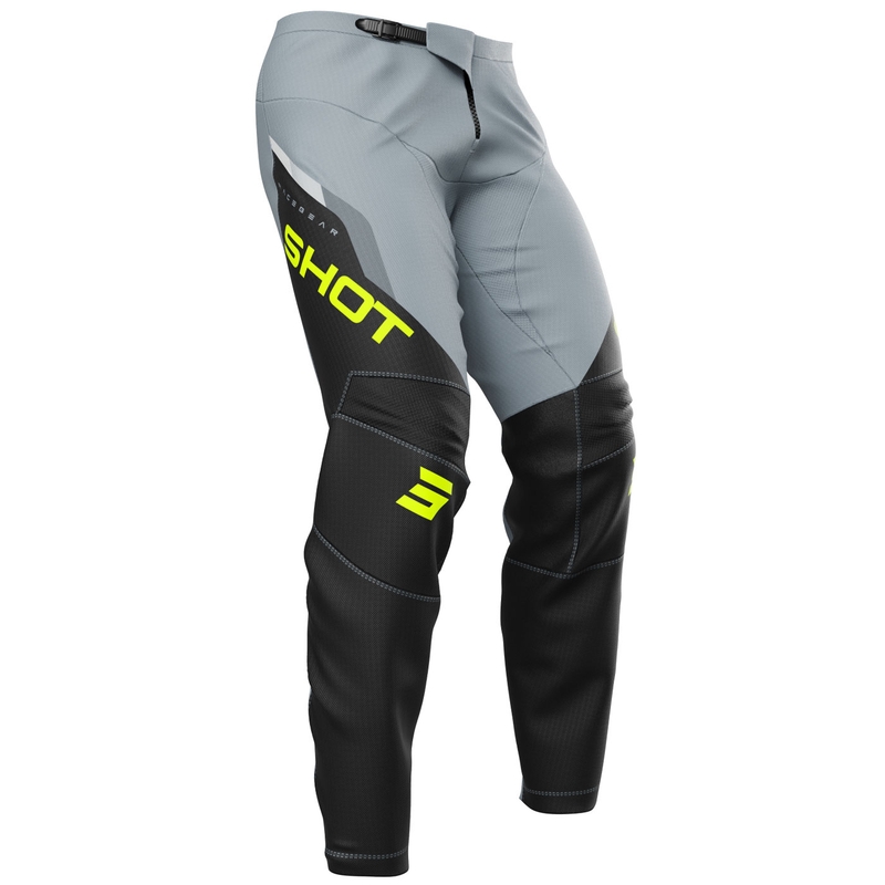 Motokroso kelnės Shot Devo Daytona fluo yellow