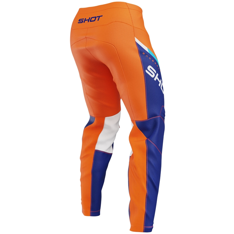 Motokroso kelnės Shot Devo Daytona orange
