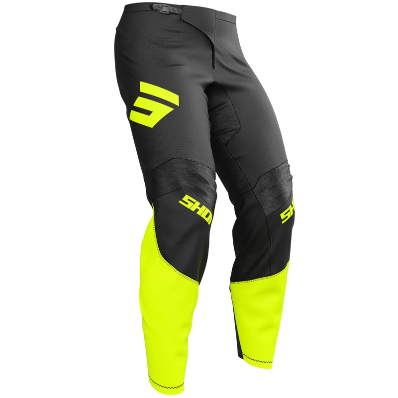 Motokroso kelnės Shot Draw Private fluo yellow