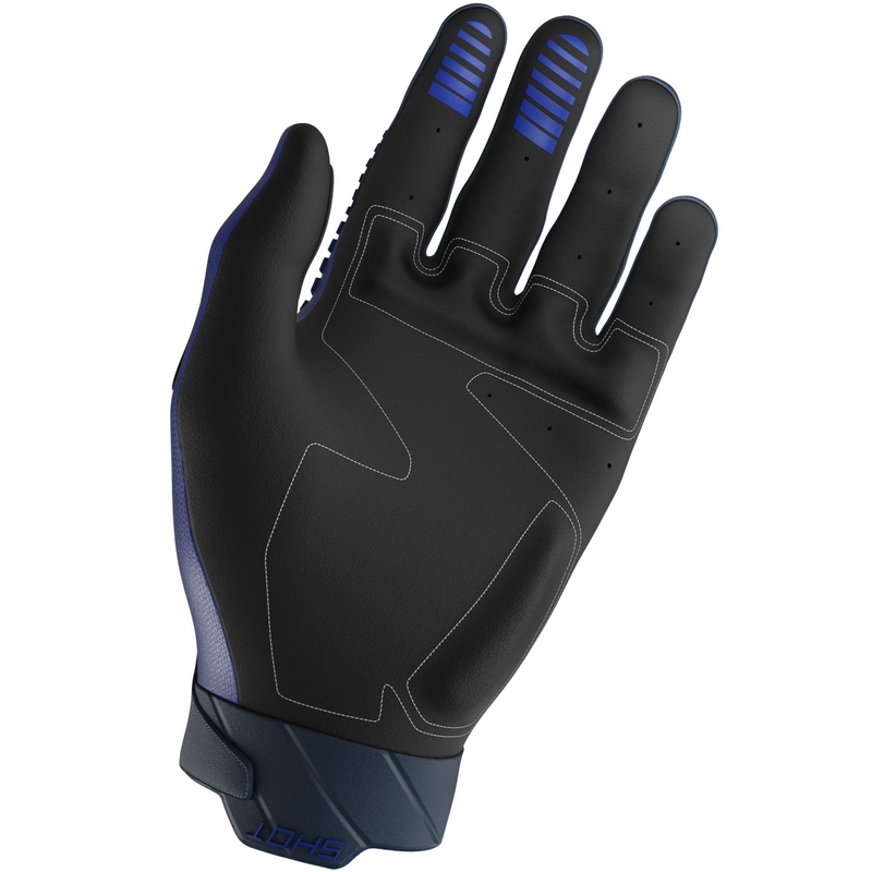 Motokroso pirštinės Shot Core Max blue