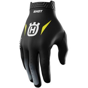 Motokroso pirštinės Shot Lite HVA 26 juodos