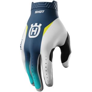 Motokroso pirštinės Shot Lite HVA 26 mėlynos