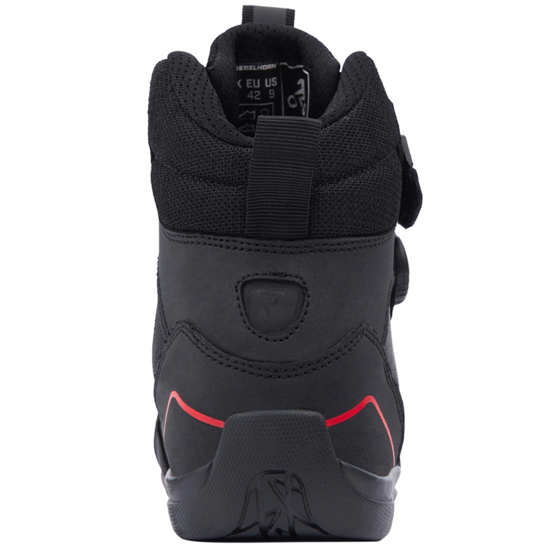 Rebelhorn Spark II juodi ir raudoni motociklininko batai