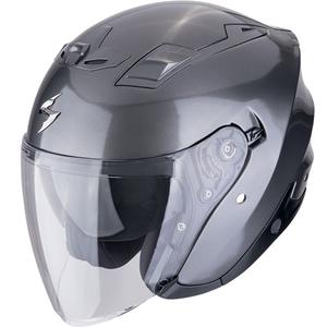 Atviras motociklininko šalmas Scorpion EXO-Z1 SOLID metallic grey