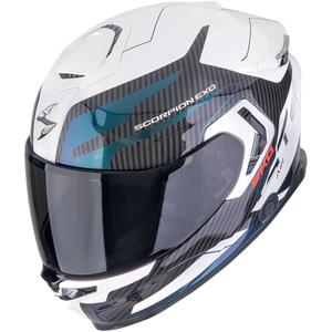 Integruotas motociklininko šalmas Scorpion EXO-GT SP AIR FLEX baltas chameleonas