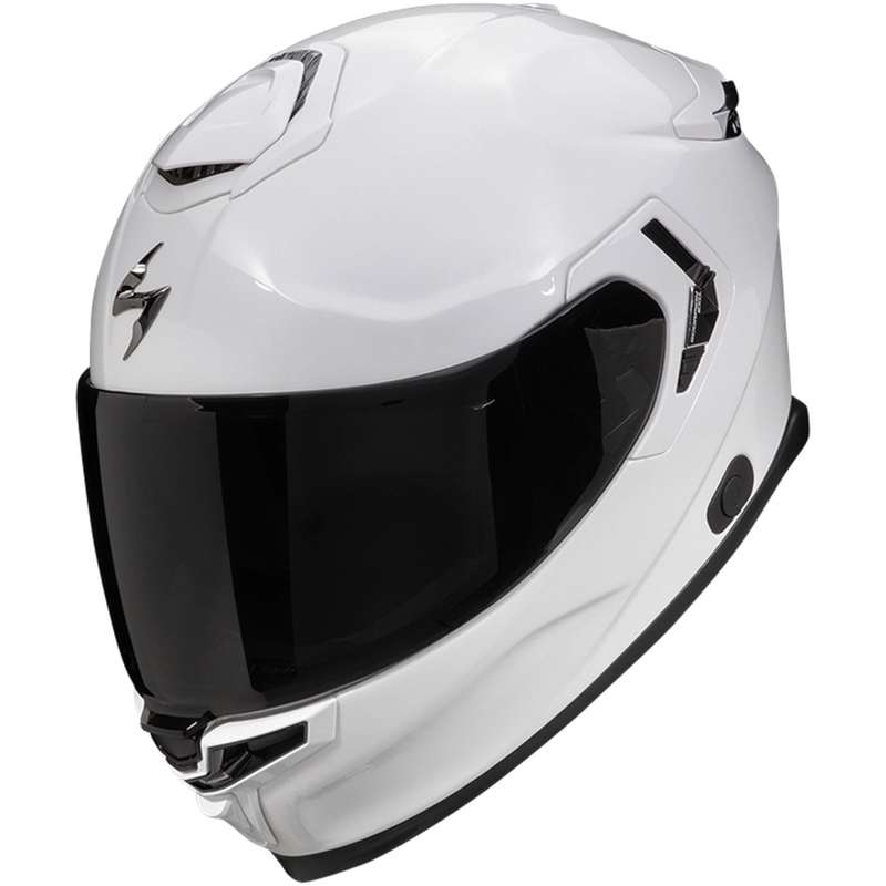 Integruotas motociklininko šalmas Scorpion EXO-GT SP Air SOLID pearl white