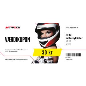 E-Voucher Motozem 30 KR - DK