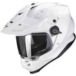 Enduro motociklininko šalmas SCORPION ADF-9000 AIR Solid pearl white