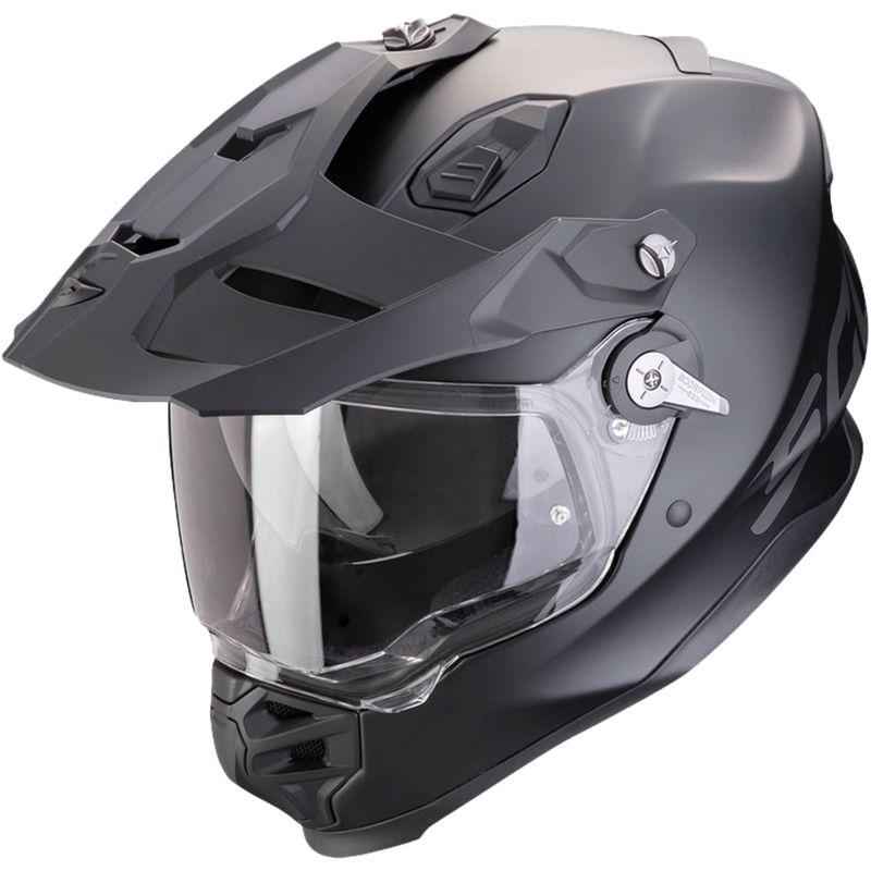 Enduro šalmas Scorpion ADF-9000 Air Solid matinės juodos spalvos