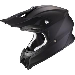 Motokroso šalmas Scorpion VX-16 EVO AIR Solid black matt