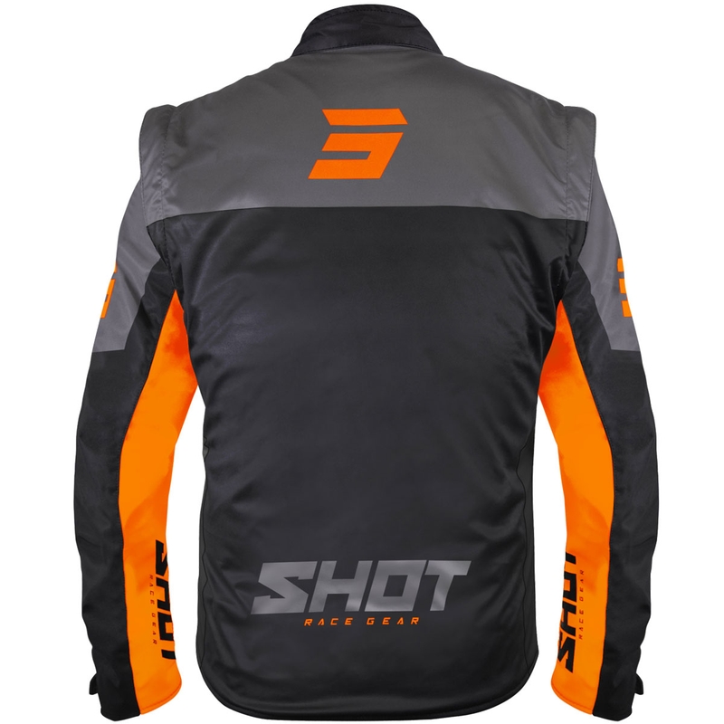 Softshell striukė Shot Softshell Lite juoda-oranžinė