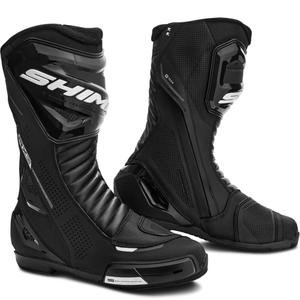 Motociklininko batai Shima RX-3 juodai balti