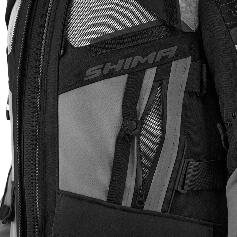 "Shima Tracker" šviesiai pilka motociklininko striukė