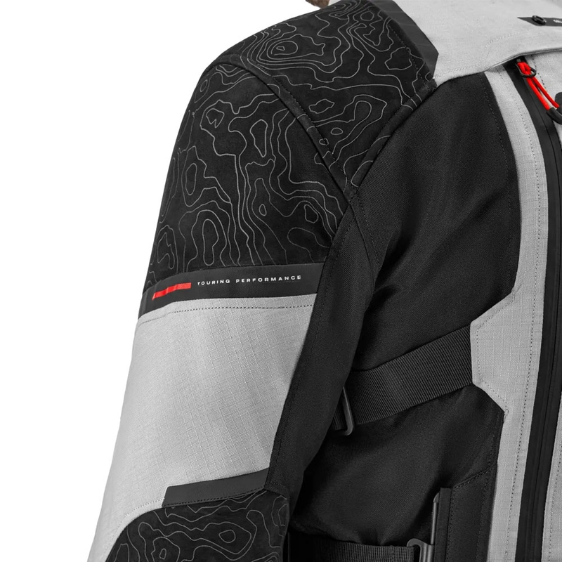 "Shima Tracker" šviesiai pilka motociklininko striukė