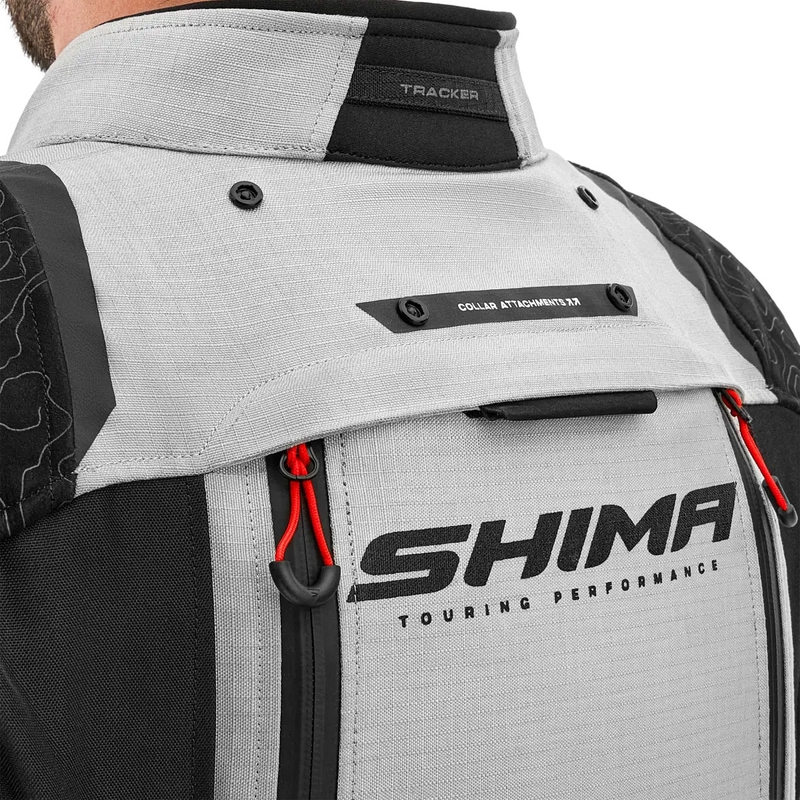 "Shima Tracker" šviesiai pilka motociklininko striukė