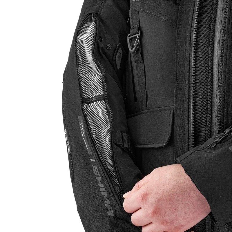 Shima Tracker motociklininko striukė juoda