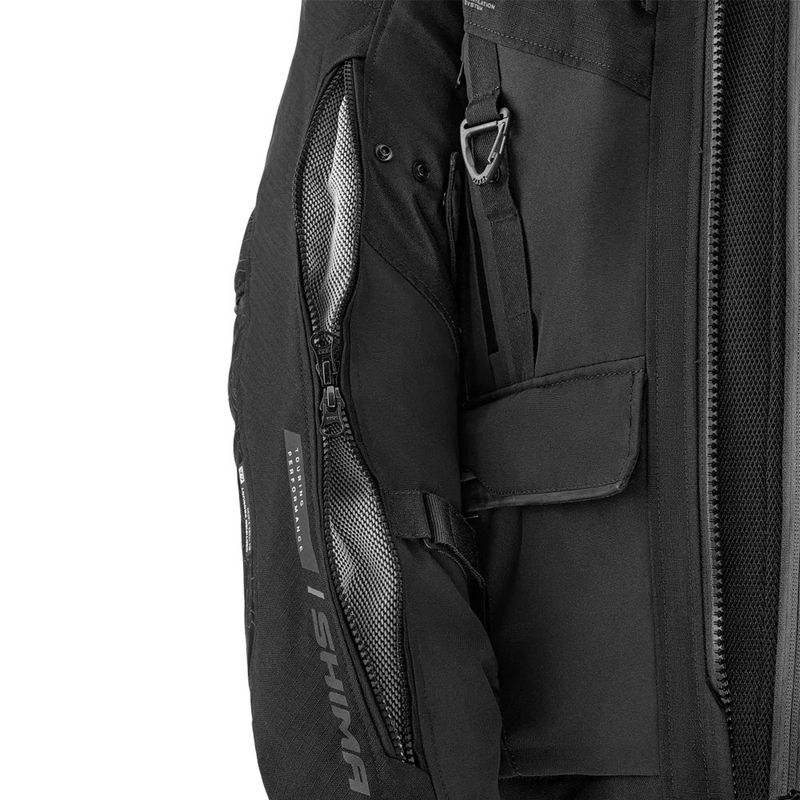 Shima Tracker motociklininko striukė juoda