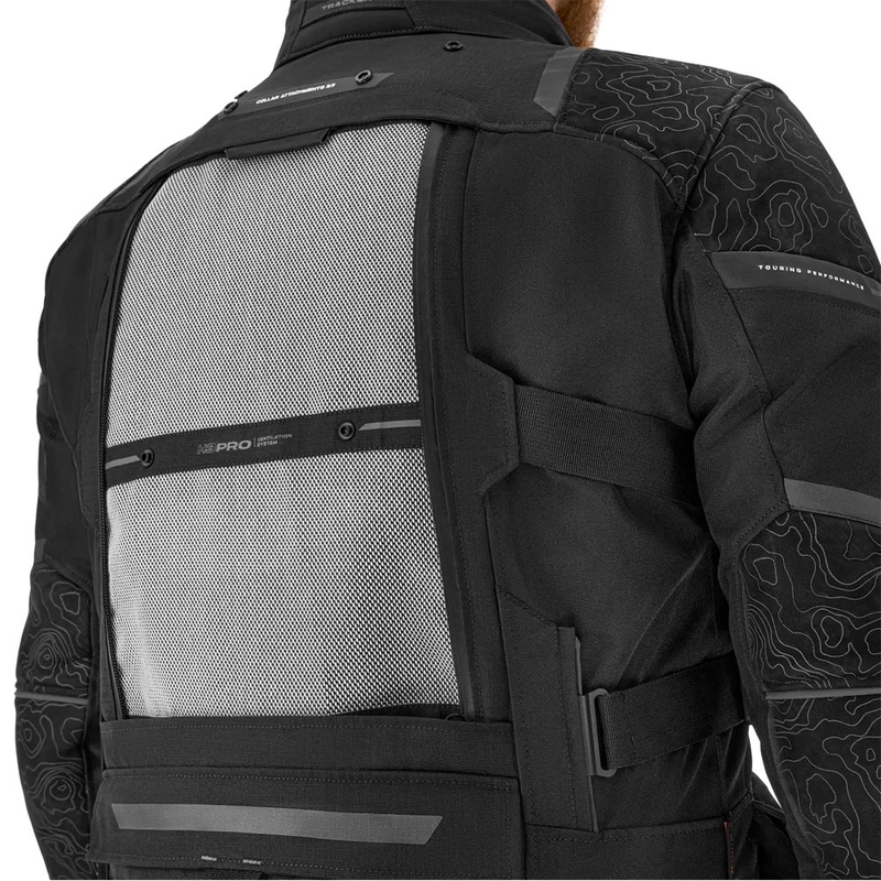 Shima Tracker motociklininko striukė juoda