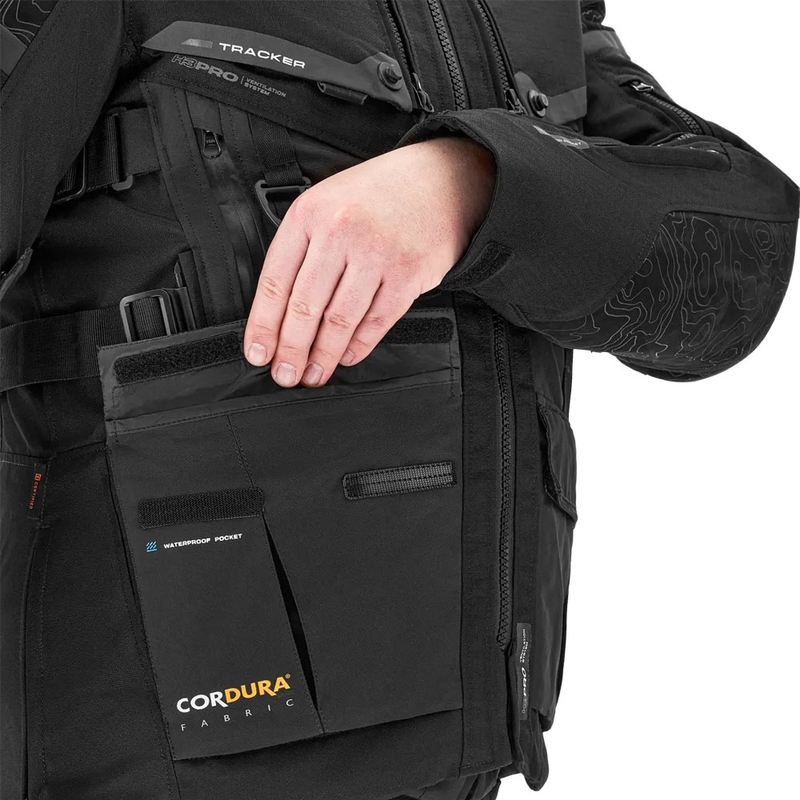 Shima Tracker motociklininko striukė juoda