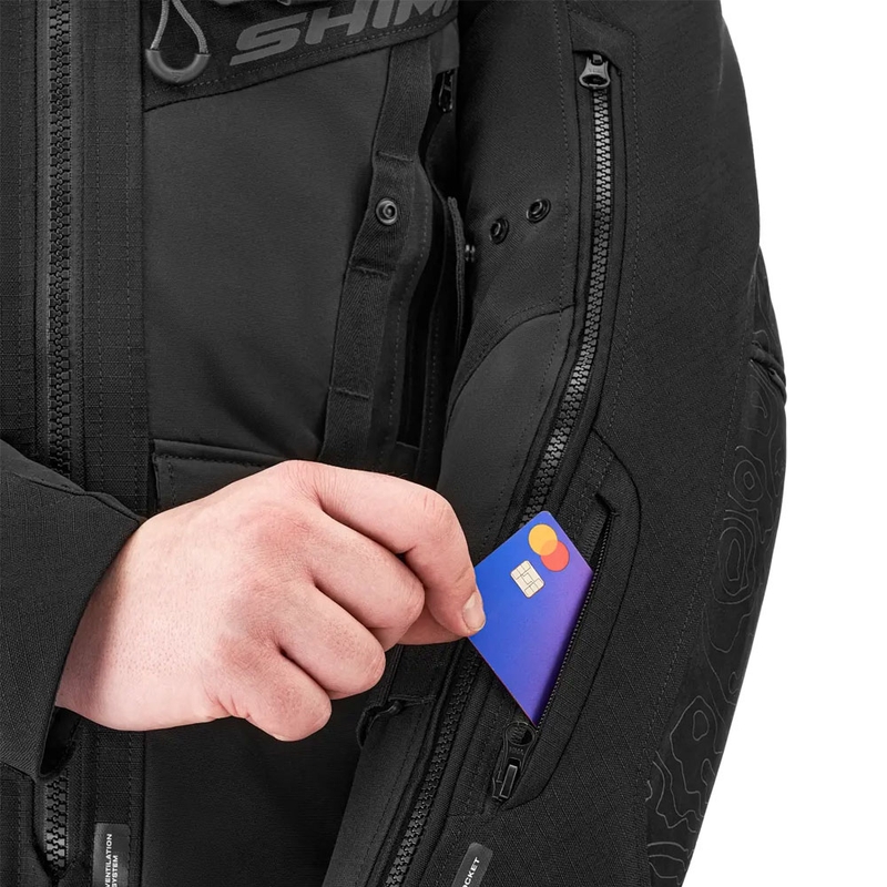 Shima Tracker motociklininko striukė juoda