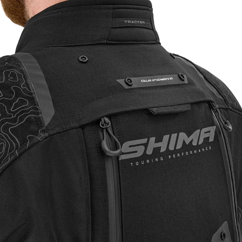 Shima Tracker motociklininko striukė juoda