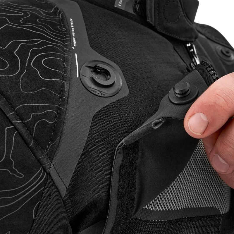 Shima Tracker motociklininko striukė juoda