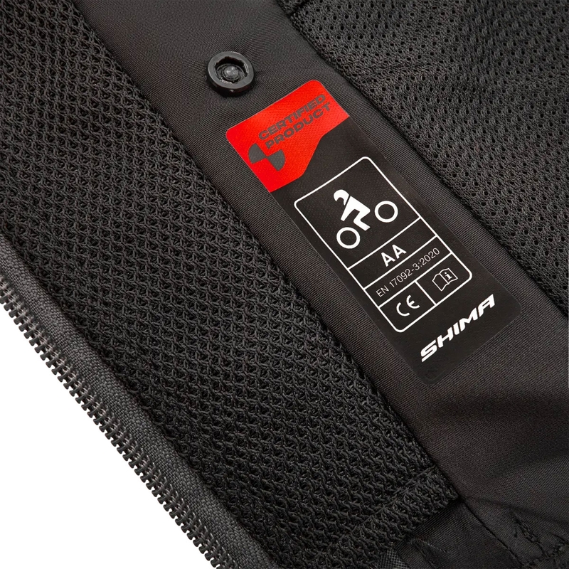 Shima Tracker motociklininko striukė juoda