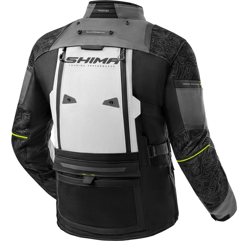 Motociklininko striukė Shima Tracker pilka