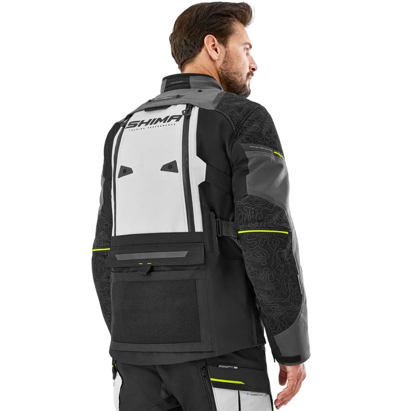 Motociklininko striukė Shima Tracker pilka