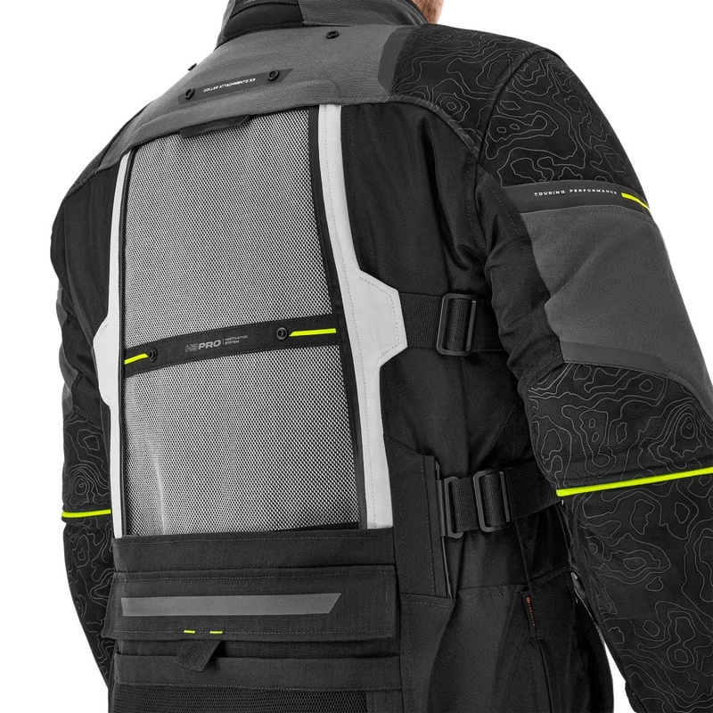 Motociklininko striukė Shima Tracker pilka