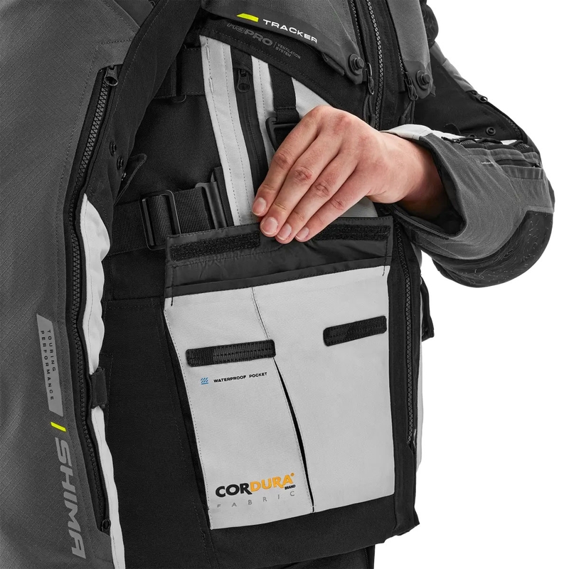 Motociklininko striukė Shima Tracker pilka