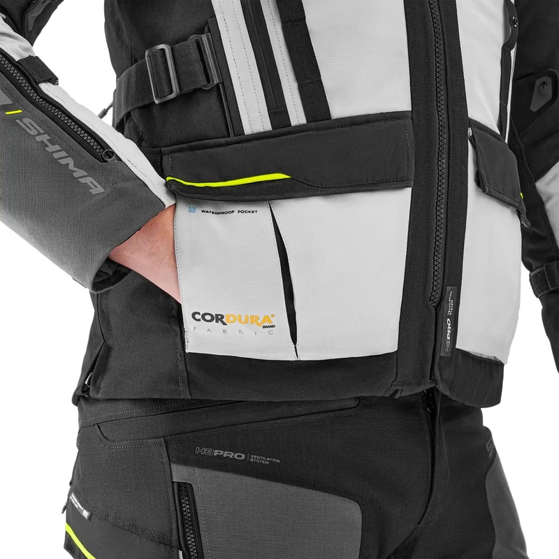 Motociklininko striukė Shima Tracker pilka