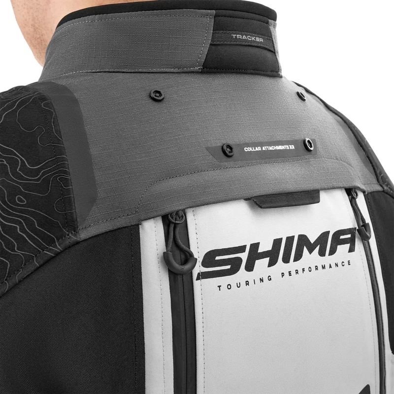 Motociklininko striukė Shima Tracker pilka