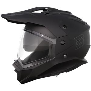 "Enduro" motociklininko šalmas Shot Trek Max Vision Solid Matte Black