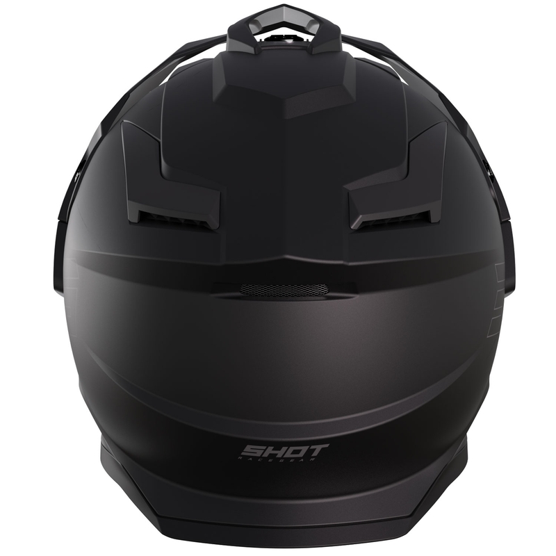 "Enduro" motociklininko šalmas Shot Trek Max Vision Solid Matte Black