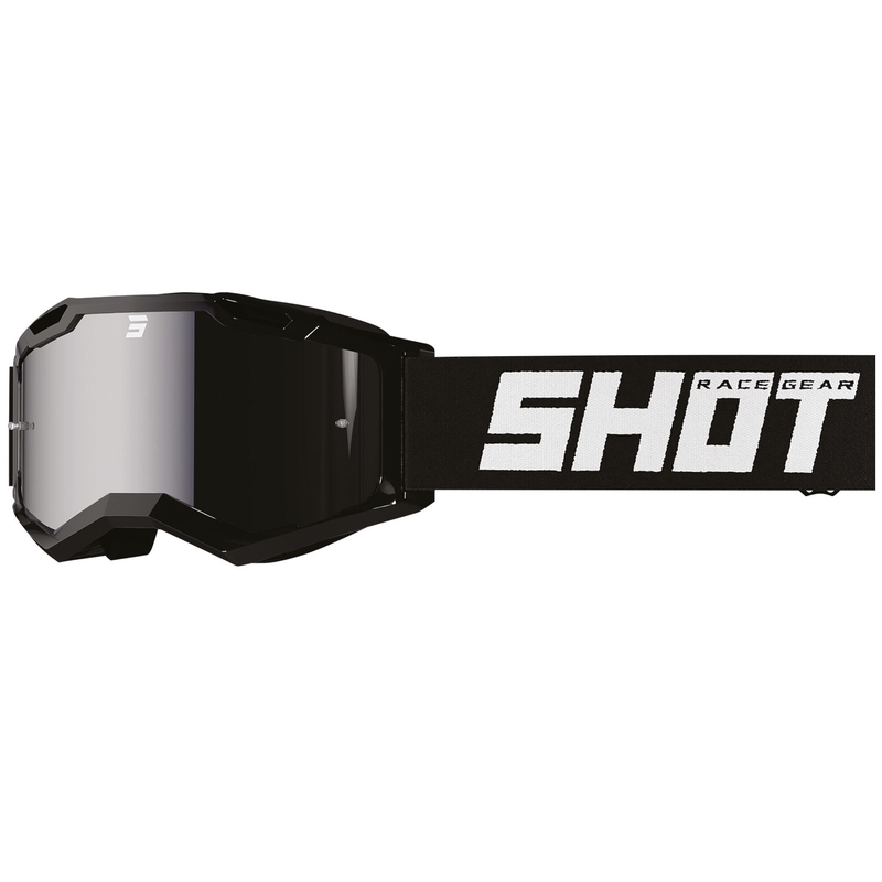 Vaikiški motokroso akiniai Shot Rocket Kid 2.0 drop black with iridium plexi