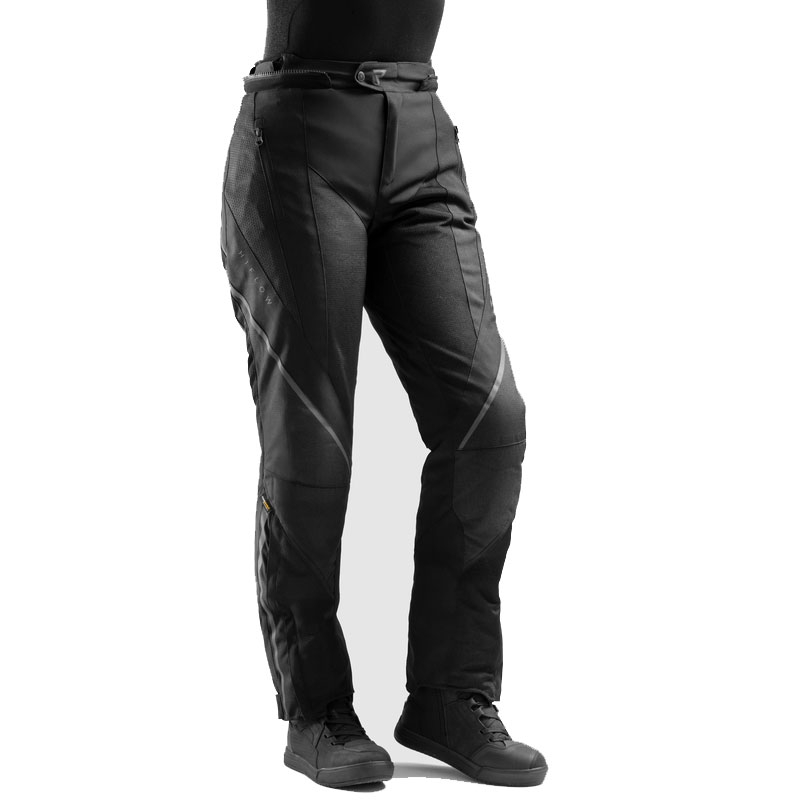 Rebelhorn Hiflow V Long Moteriškos motociklininko kelnės Black