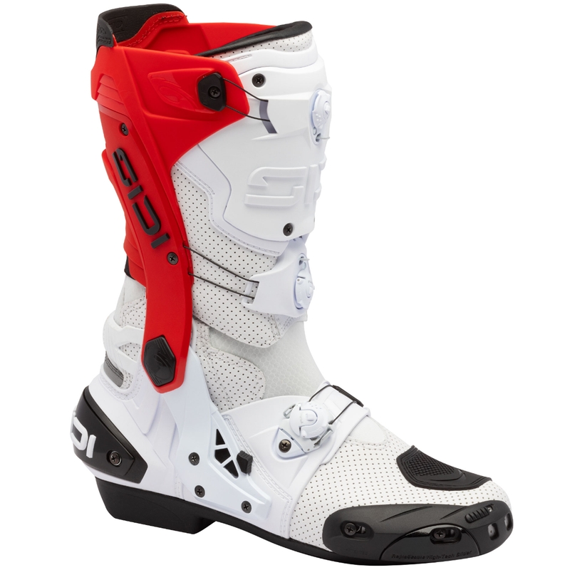 SiDi Rex Air motociklininko batai raudonos ir baltos spalvos