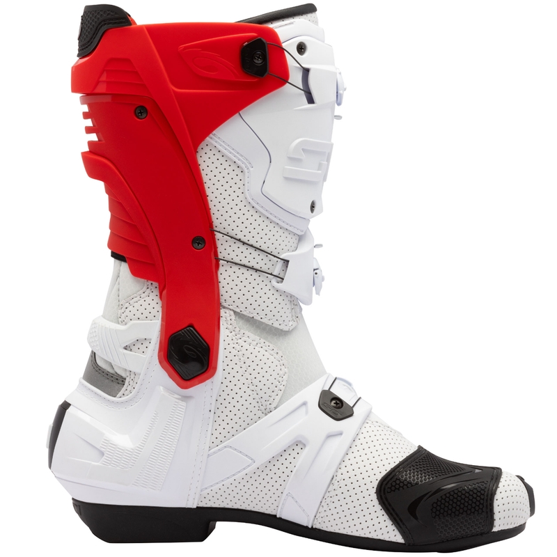 SiDi Rex Air motociklininko batai raudonos ir baltos spalvos