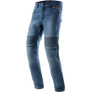 "Rebelhorn Revolt Monolayer Extended Jeans" džinsai motociklui, skalbti mėlyni