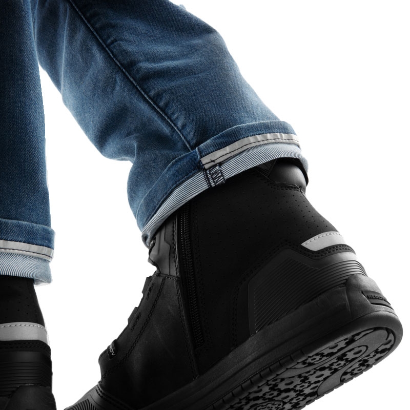 "Rebelhorn Revolt Monolayer Extended Jeans" džinsai motociklui, skalbti mėlyni