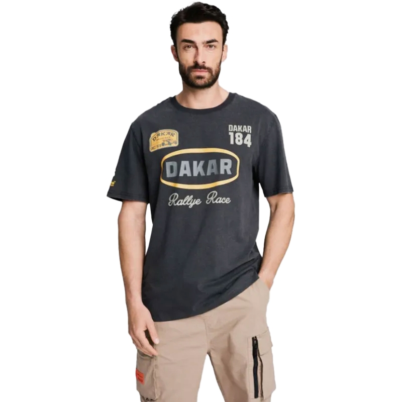 Marškinėliai Dakar Vint C graphite