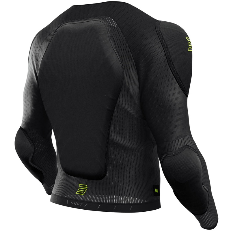 Šūvio liemenė Prime juoda-fluoro geltona