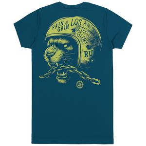 Marškinėliai Yakuza Premium 3919 blue