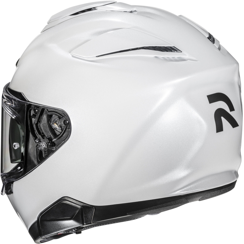 HJC RPHA 72 Solid pearl white integralus motociklininko šalmas